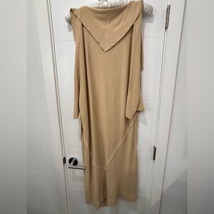 Maison Martin Margiela Beige Sleeveless Knit Dress
